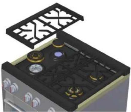 Forza FR488DF - Cleaning the Cooktop - 6