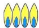 Forza FR304DF - Soft Blue Flames - 1