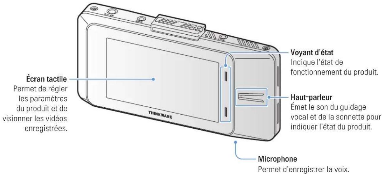Thinkware ARC - Caméra avant (appareil principal) - vue arrêté - 1