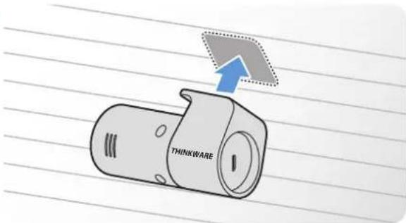 Thinkware ARC - Fixation de laamera arrête - 3
