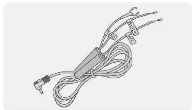Thinkware ARC - Branchement du cable d'alimentation continue - 1