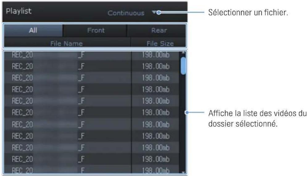 Thinkware ARC - Regarder des videos enregistrées avec la visionneuse pour ordinateur. - 1