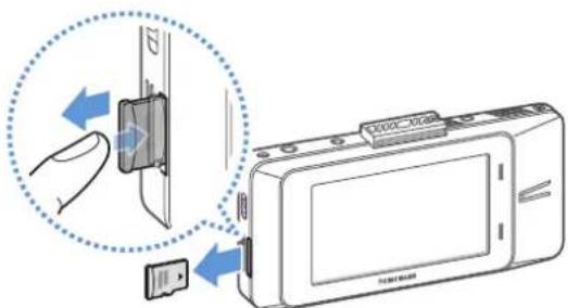 Thinkware ARC - Retrait et insertion de la carte mémoire - 1