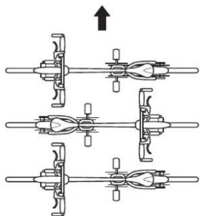 Uebler i21 Z90 - Arrangement of the bicycles - 1