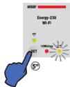 Vemer Energy-230 Wi-Fi - COMMENT FAIRE POUR SUPPRIMER L'ASSOCIATION DE L'APPAREIL D'UN COMPTE (DE-LINK) ET RÉINITIALISER LES PARAMÈTRES - 8