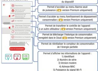 Vemer Energy-230 Wi-Fi - COMMENT FAIRE POUR SUPPRIMER L'ASSOCIATION DE L'APPAREIL D'UN COMPTE (DE-LINK) ET RÉINITIALISER LES PARAMÈTRES - 3