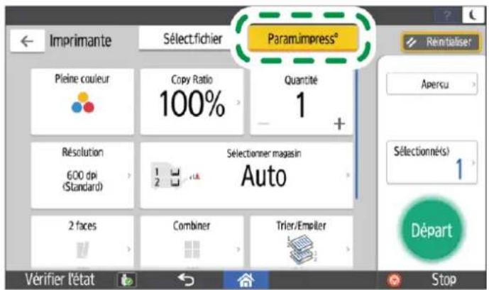 RICOH IM C6010 - Impression depuis un périphérique de stockage ou depuis une application de numérisation - 5