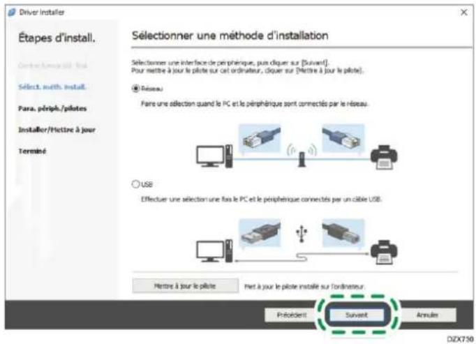 RICOH IM C6010 - Installer Device Software Manager en utilisant le fichier téléchargé - 1