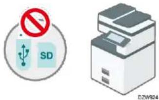 RICOH IM C6010 - Limiter l'utilisation du logement pour support - 1