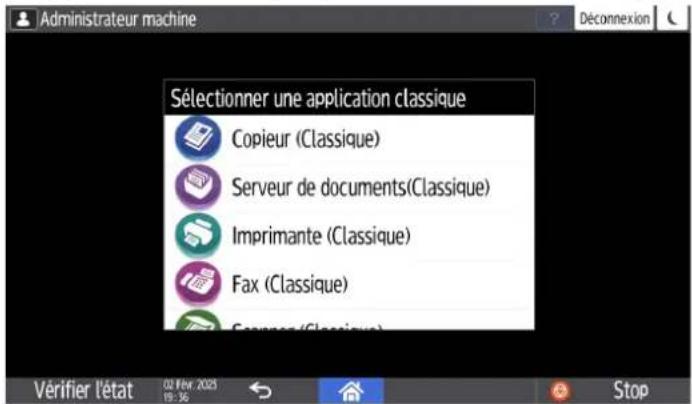 RICOH IM C6010 - Ajout d'une icône/d'un widget à l'écran d'accueil - 3