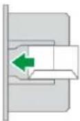 RICOH IM C6010 - Chargez une enveloppe dans le bypass. - 2