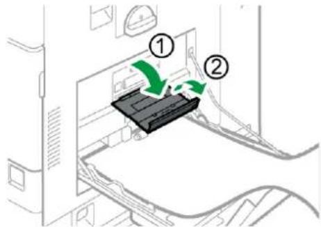RICOH IM C6010 - Chargement du papier dans le magasin guide-papier pour pages de garde - 5