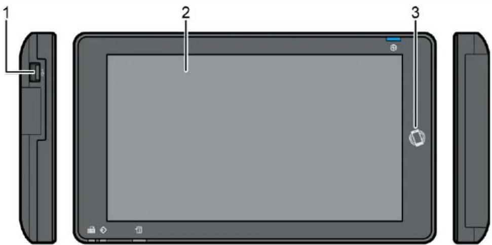 RICOH IM C6010 - Écran tactile/interface - 1