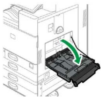 RICOH IM C6010 - Chargement du papier dans le magasin guide-papier pour pages de garde - 2