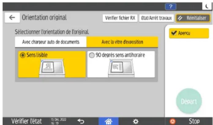 RICOH IM C6010 - Confirmation de l'image numérisée avant l'envoi d'un fax - 2