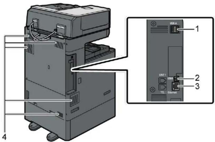 RICOH IM C6010 - Vue arrière gauche - 1