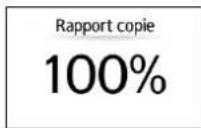 RICOH IM C6010 - Appuyez sur [Rapport copie] et sélectionnez un taux ou un format de copie. - 1