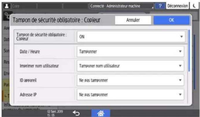 RICOH IM C6010 - Connectez-vous à l'appareil en tant qu'administrateur sur le panneau de commande. - 3