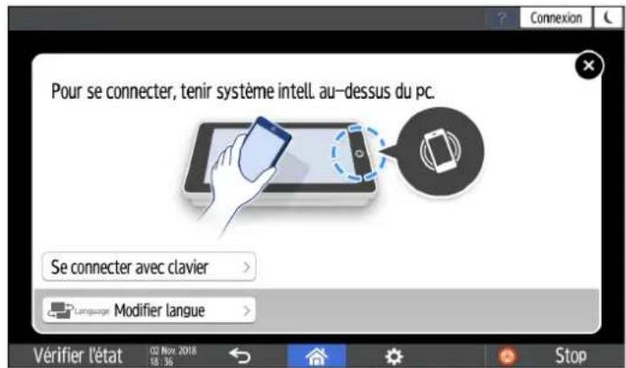 RICOH IM C6010 - Connexion à l'aide d'un appareil mobile - 2
