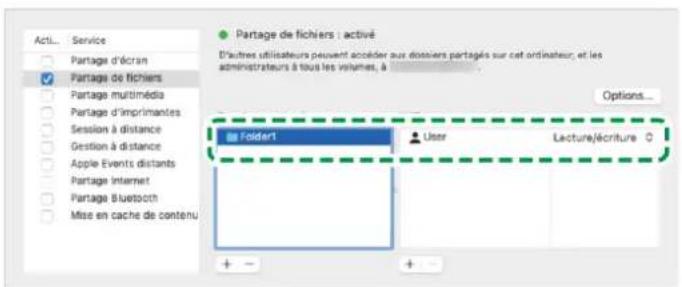 RICOH IM C6010 - Création d'un dossier partagé (macOS) - 4