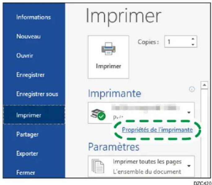 RICOH IM C6010 - Impression d'un document dans Windows - 1