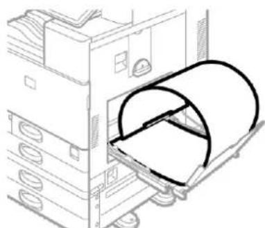RICOH IM C6010 - Chargement du papier dans le magasin guide-papier pour pages de garde - 6