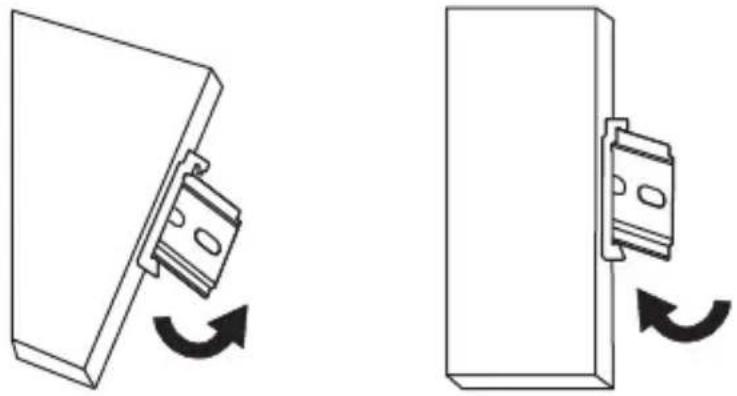 TRENDNET TI-GLC80 - Instructions de fixation sur rail DIN - 2