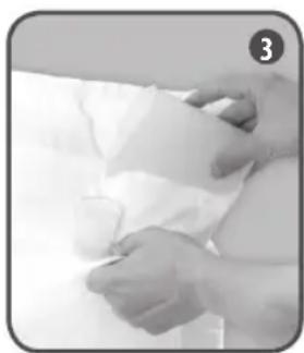 LANAFORM Aqua Pillow - VZDRŽEVANJE: - 2