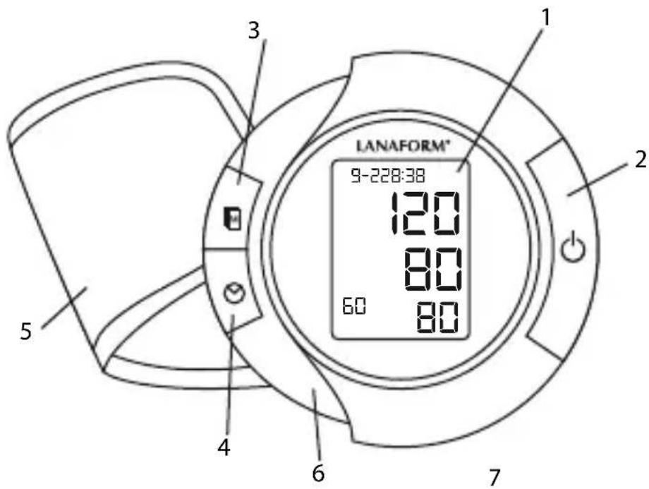 LANAFORM Blood Pressure Monitor - EN - 1