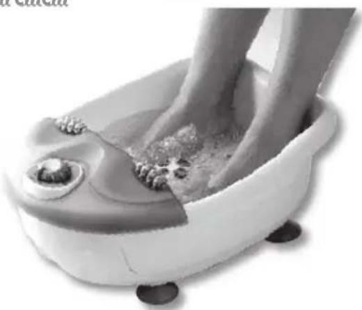 LANAFORM Beauty & Massage Center - BEDIENUNGSANLEITUNG FÜR DAS SPRUDELBAD FÜR DIE FÜSSE - 1