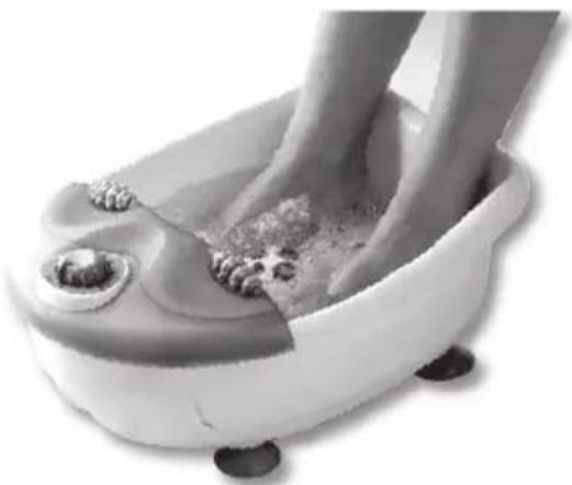 LANAFORM Beauty & Massage Center - MODE D'EMPLOI DU BAIN BULLES POUR PIEDS - 1
