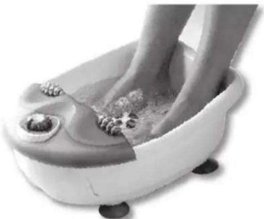 LANAFORM Beauty & Massage Center - GEBRUIKSAANWIJZING / ONDERHOUDSHANDLEIDING VAN HET BUBBELBAD VOOR DE VOETEN - 1