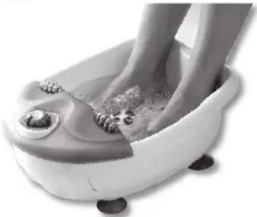 LANAFORM Beauty & Massage Center - MODO DE EMPLEO DEL BAÑO DE BURBUJAS PARA PIES - 1