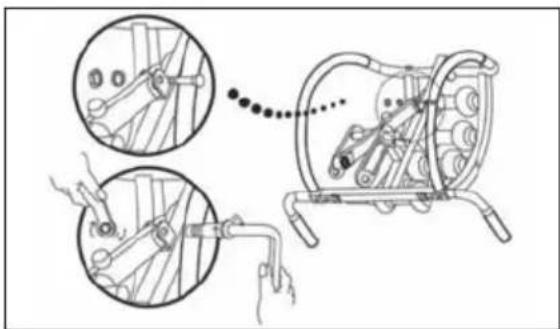 LANAFORM Back Gym - ISTRUZIONI PER IL MONTAGGIO : - 5