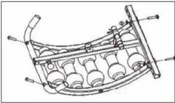 LANAFORM Back Gym - ASSEMBLY INSTRUCTIONS : - 1