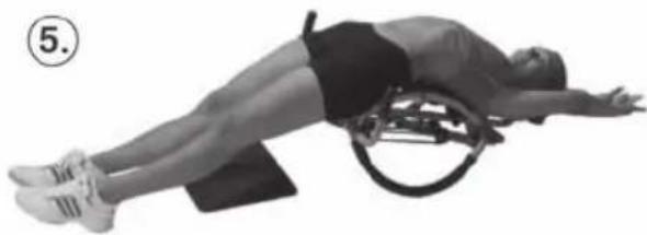 LANAFORM Back Gym - EXERCISES WITH THE BACK GYM : - 5