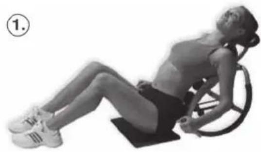 LANAFORM Back Gym - OEFENINGEN MET DE BACK GYM : - 1