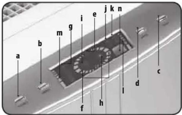 LANAFORM Full Tech Filter - BEDIENINGSPANEEEL VAN DE «FULL TECH FILTER» - 1