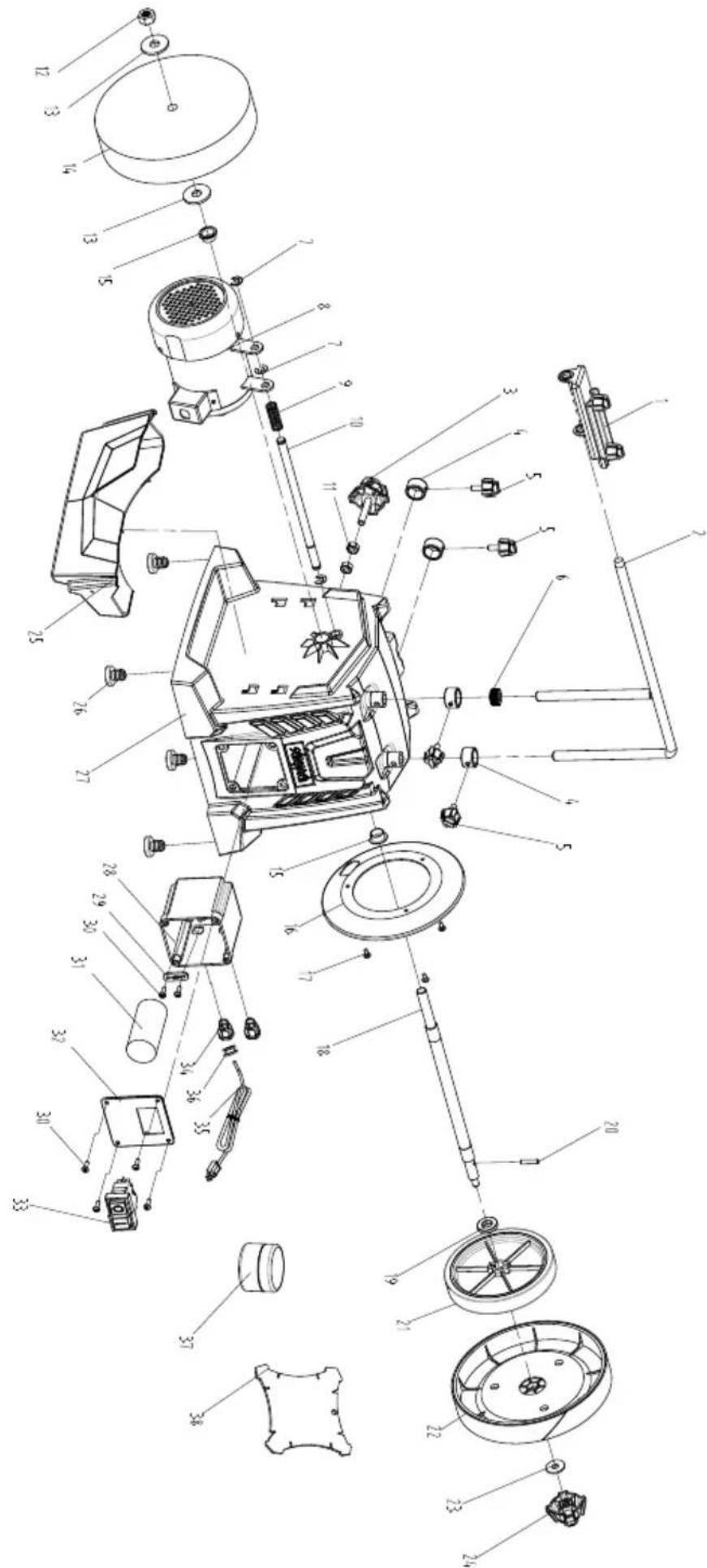 SCHEPPACH Tiger5000s - Resolução de problemas - 1