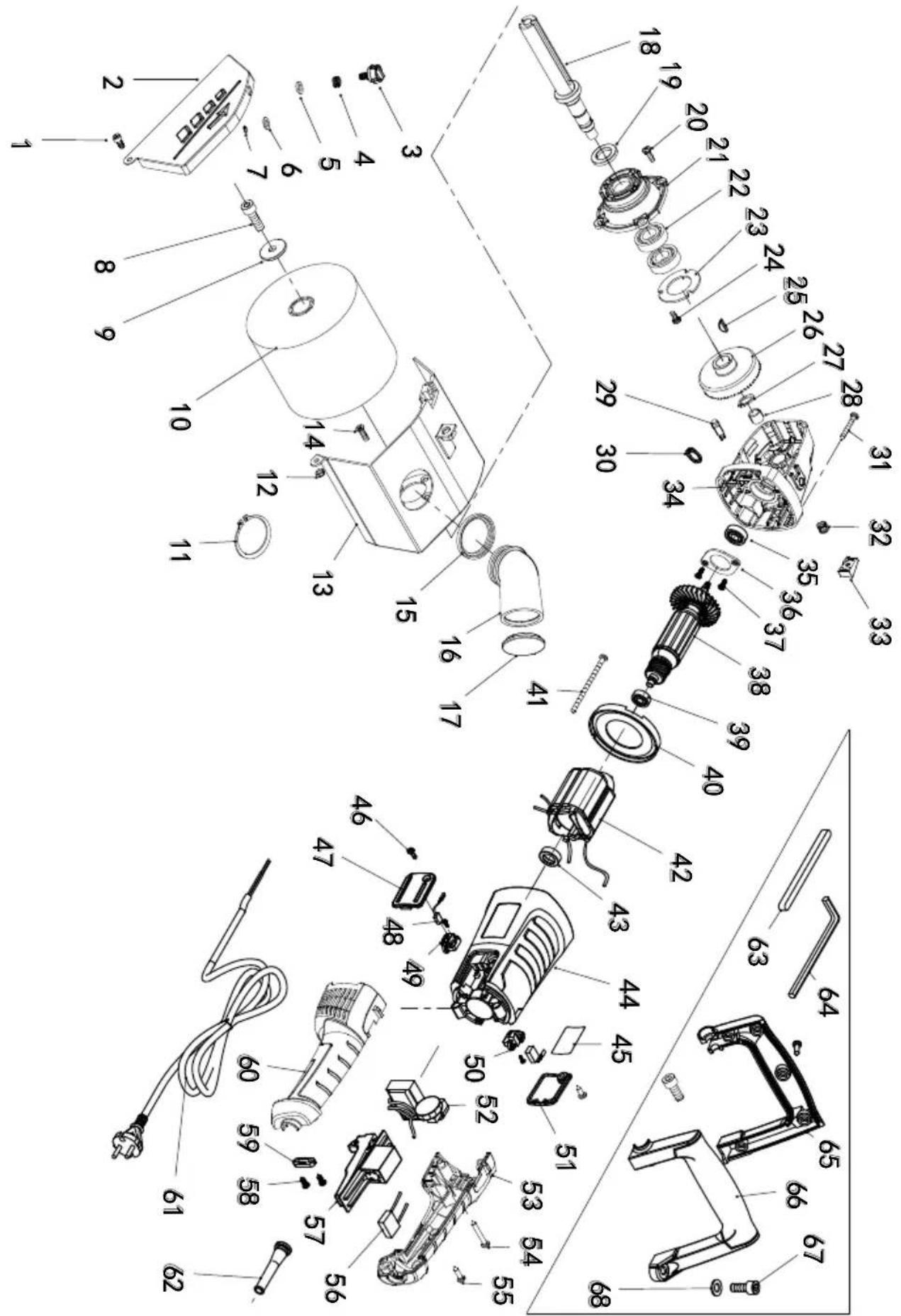 SCHEPPACH MRS1300 - Arıza giderme - 1