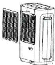 QLIMA DD 808 - LIMPIEZA DEL FILTRO - 1
