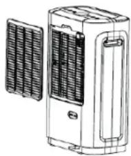 QLIMA DD 808 - NETTOYAGE DU FILTRE - 1