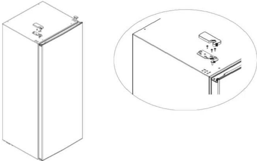 MIDEA ARU07M2AST - DOOR REVERSAL - 12
