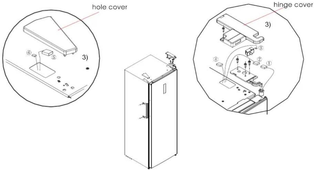 MIDEA AU83ETWBR1RCM - Door Right-Left Change - 5