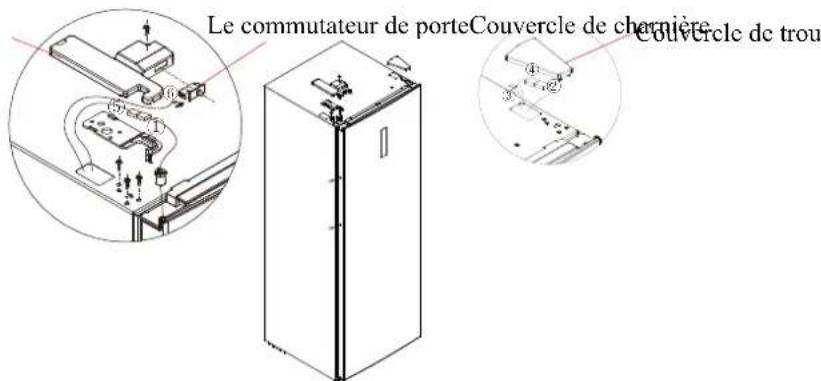 MIDEA AU83ETWBR1RCM - Pour changer la porte de droite à gauche - 8