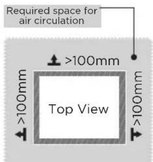 MIDEA MRU17B2ASL - Dimensions and Clearances - 2
