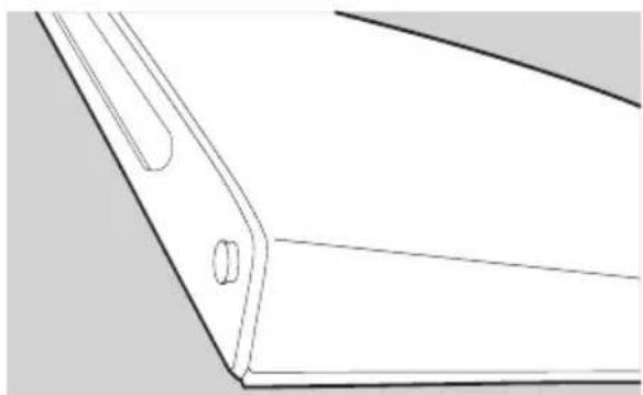 MIDEA AFRM033AES - Reversing The Door Swing - 4