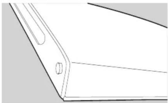 MIDEA AFRM033AES - Inversion de la porte - 4