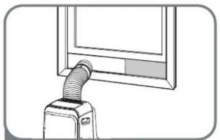 MIDEA AP10SEWBA1RCM - Type 1: Hung Window Installation - 5