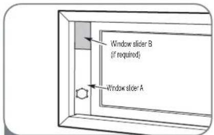 MIDEA AP08SEWBA1RCM - Type 1: Hung Window Installation - 7